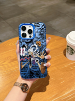 Coque transparente en TPU à motif de poisson rouge sur fond vert, étui de téléphone souple style aquarelle mignon pour iPhone 17 16 15 14 13 Pro Max