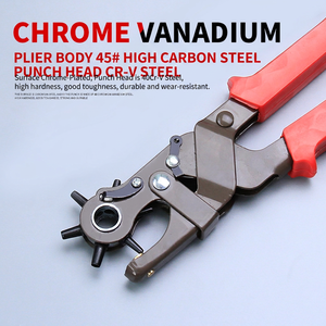 Perforateur de ceinture robuste de 25 mm avec lames en acier au chrome-vanadium pour la fabrication de ceintures DIY, livraison directe - Product Image 3