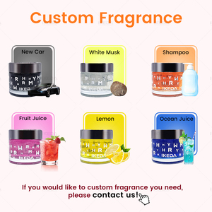 Venta caliente 65ml Perfume de coche Gel Tin Velvet Musk Gel Ambientador de coche Perfume - Product Image 5