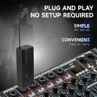Bekboes V2 Harga Terjangkau Kualitas Tinggi Mikrofon Nirkabel Pro Dual Metal Plug-and-Play