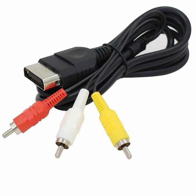 Component AV Cable for Xbox Accessories HD Composite Audio Video RCA 6ft Cord