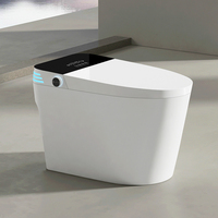 WC intelligent MUBI à poser au sol, toilette monobloc avec bidet électrique à chasse automatique, toilette intelligente sans réservoir