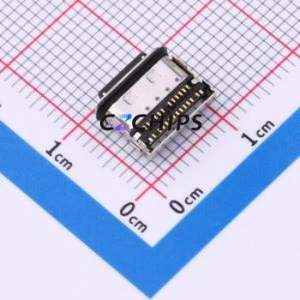 TYPEC-341-ARP24X8 USB Connector SMD Connector ( Connector Type: Type-C )( Gender: Female )( Mounting Type: Horizontal Mount ) - Product Image 2