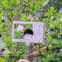 Benutzer definierte K-Pop Korea Event Picket Collection Gedruckte Kunststoff Hand Fan Anime Figur Acryl Standee Made Crystal Kpop Merchandise