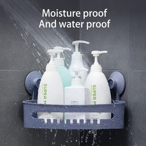 Taili TPR Materiale ABS Angolo Bagno Cesto Appeso Mensola <span class=keywords><strong>Doccia</strong></span> Shampoo Bagno Mensola del Supporto Dell'organizzatore di Immagazzinaggio Caddy Carrello - Product Image 3