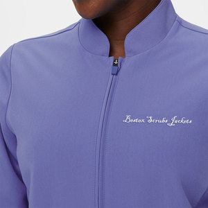 Chaqueta Clásica de Manga Larga Personalizada Bestex, Uniforme de Enfermera con Cuello Alto, Chaquetas Médicas de Enfermería, Conjunto de Uniforme de Laboratorio para Mujer - Product Image 4