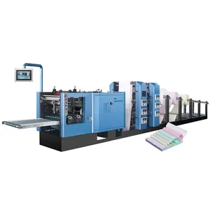औद्योगिक 3 प्लाई व्यापार रूपों कागज कंप्यूटर कागज डॉट मैट्रिक्स कागज उत्पादन मशीन