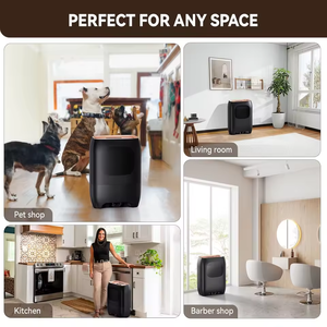 Aspiradora Eléctrica Automática para Salón de Belleza, Contenedor de Basura sin Contacto para Cocina, Boutiques y Hoteles - Product Image 4