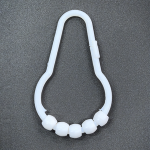 Boule en plastique Portiere Rideaux Gourde Anneau Décoratif Rideau De Douche Crochet - Product Image 5