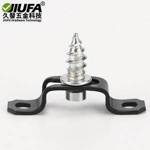 ตัวเชื่อมต่อเฟอร์นิเจอร์ Jiufa ผลิตจากเหล็กกล้าคาร์บอน สำหรับตู้แบบซ่อน - Product Image 2