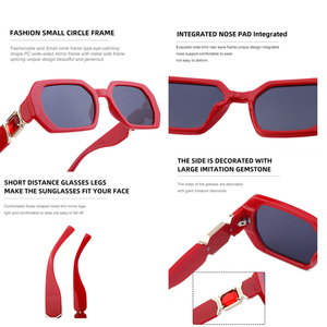 <span class=keywords><strong>Verre</strong></span> Nouvelle Mode En Gros Tendance Client Logo Marque Conception <span class=keywords><strong>Carré</strong></span> <span class=keywords><strong>Lunettes</strong></span> De Soleil Femmes Diamant-Agrémenté <span class=keywords><strong>Lunettes</strong></span> <span class=keywords><strong>Lunettes</strong></span> - Product Image 3