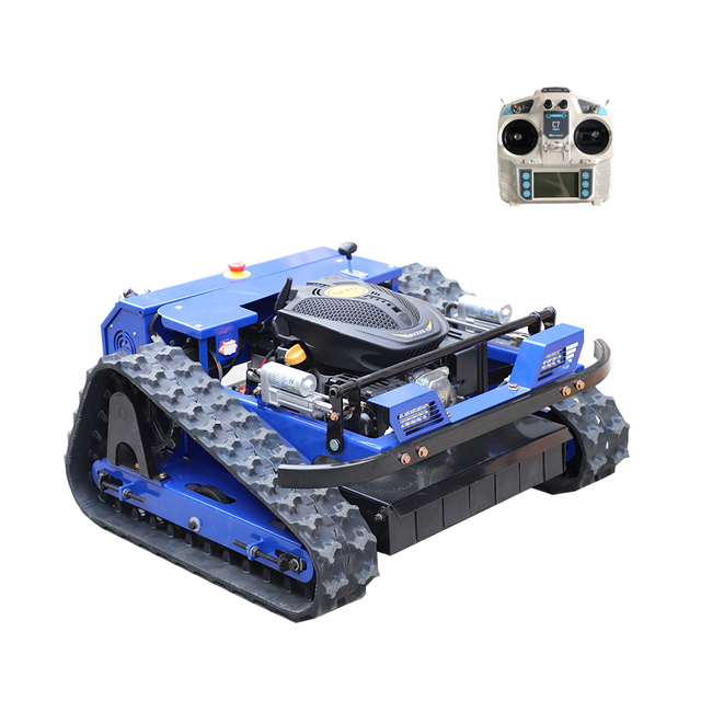 Freeshipping Grass Cutting Machine Crawler Brush Cutter Electric Remote Control Lawn Mower