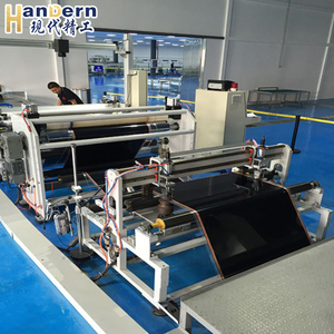 آلة إنتاج صفائح الجرافين فائقة التوصيل، ماكينة بثق وتصفيح وتركيب لمعالجة القضبان والخيوط من البولي إيثيلين منخفض الكثافة والبولي إيثيلين تيريفثالات - Product Image 1