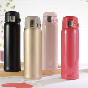 Stainless Steel Vacuum Tumbler Double Wall Insulated Travel Bottle Minimalist Design 24H Thermal Retention - Product Image 1