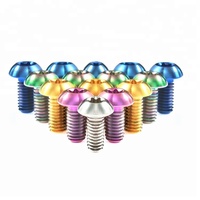 Meilleur prix pour boulon Torx en titane métrique M6, certifié ISO9001, finition anodisée bleue