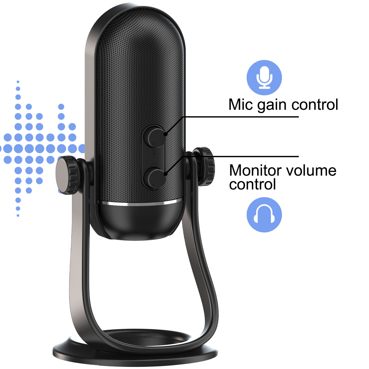 2024 Zimhome ZTD21 High Quality Metal Cardioid 96KHz 16Bit