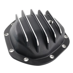 Aluminum Alloy Differential Cover For Dodge Ford Jeep Dana Chevrolet 44 Front Rear <b>Polished</b> <b>Black</b> IMP028 - Product Image 5