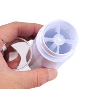 Tube de déodorant en gel ou baume personnalisable, en plastique torsadé, pour crème solaire, 15g 30g 50g 75g, couleur personnalisée, vide, sérigraphié - Product Image 1