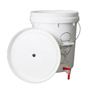 Haute qualité 5 gallons <span class=keywords><strong>20L</strong></span> en plastique boisson <span class=keywords><strong>robinet</strong></span> <span class=keywords><strong>robinet</strong></span> seau à glace refroidisseur rotomoulé cruche d'<span class=keywords><strong>eau</strong></span> avec bec - Product Image 1