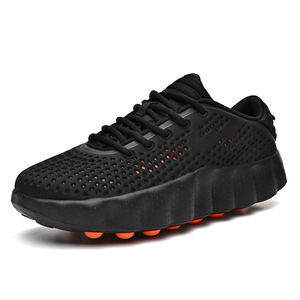 Zapatos deportivos de masaje para <span class=keywords><strong>hombre</strong></span>, zapatillas transpirables para caminar, calzado de recuperación con acupresión, amortiguación ligera, zapatillas antideslizantes - Product Image 2