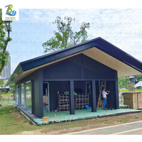 Promotion maisons 20 pieds préfabriqué expédition petite maison kit Maison panneau sandwich de luxe moderne Maison préfabriquée mobile petite maison