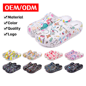 Zuecos de Jardín Personalizados con Logotipo OEM, Ligeros, Suaves, de EVA, para Hombre y <span class=keywords><strong>Mujer</strong></span> - Product Image 2