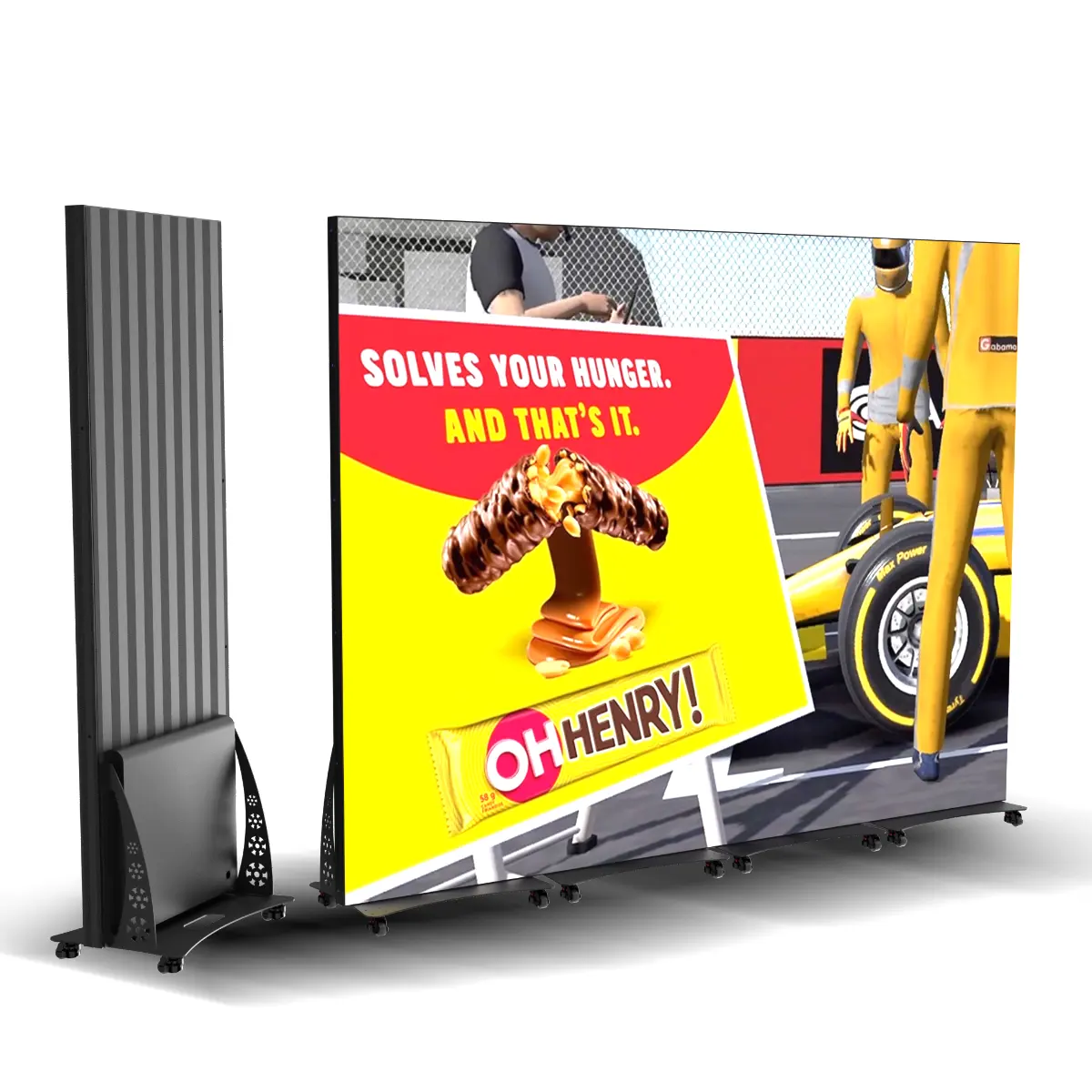 Indoor Advertising Led Poster screen P1.75 P2.19 P2.59 Hd Smart Led Mirror Poster display screen outdoor led screen