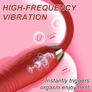निर्माता सेक्स खिलौने थोक वाइब्रेटिंग क्लिटोरल चाट जीभ लाल योनि गुलाब वाइब्रेटर महिलाओं के लिए वयस्क सेक्स खिलौना - Product Image 4