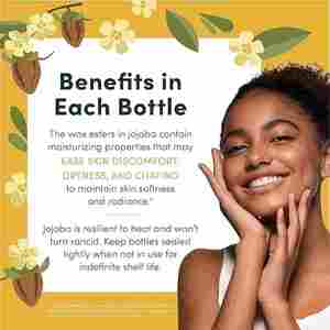 Aceite Esencial de Jojoba Puro y Natural, Prensado en Frío, Orgánico, Tratamiento Anticaída y Crecimiento del Cabello, Envase de 1 kg - Product Image 3