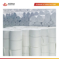 Couvertures en fibre céramique ignifuges et isolantes KERUI, produits en feutre de fibre céramique pour l'isolation des fours