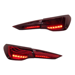 SJCオート カーパーツ BMW G82 M4 & G22 4シリーズ用 LEDテールライト CSLレーザースタイル テールランプ プラグアンドプレイ リアライト OEMレッド - Product Image 6