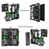 Mur vidéo LED à louer mobile P3.91 avec système de levage pour événements scéniques, mariage et exposition