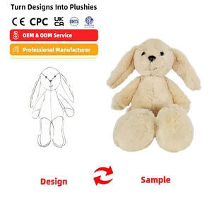 Hot Sale Custom Cute New Design Stuffed Animal Toys Plush Custom Plush Bunny