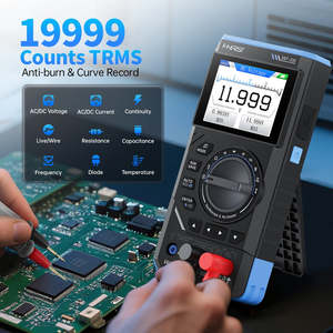 FNIRSI DST-210 ออสซิลโลสโคปแบบพกพา 3-in-1 มัลติมิเตอร์ เครื่องกำเนิดสัญญาณ 10MHz 48MSa/s True RMS ชาร์จไฟได้ ความละเอียด 8 บิต 1 - Product Image 3