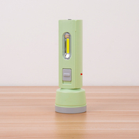 Lampe torche LED COB d'extérieur à grande puissance, rechargeable, longue portée, IP44, 6000K, en ABS, personnalisable, idéale pour les cadeaux d'entreprise