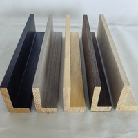 Grosir RUISEN S2545 2024 Bingkai Seni Mengambang Terlaris Bingkai Gambar Kanvas Kayu Rustic Alami 5 Warna Desain Tradisional