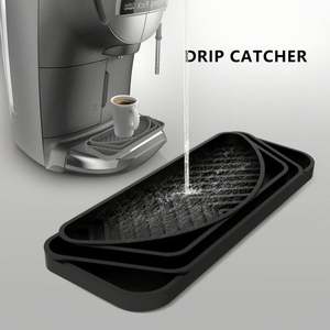 Bandeja colectora de goteo de agua para refrigerador de silicona USSE, bandeja de goteo cortable, almohadilla de captura de agua para derrames, bandeja de silicona - Product Image 2