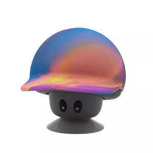 2022 phong cách mới không dây không thấm nước Stereo dễ thương Mini USB MP3 Trần nấm BT Loa - Product Image 3