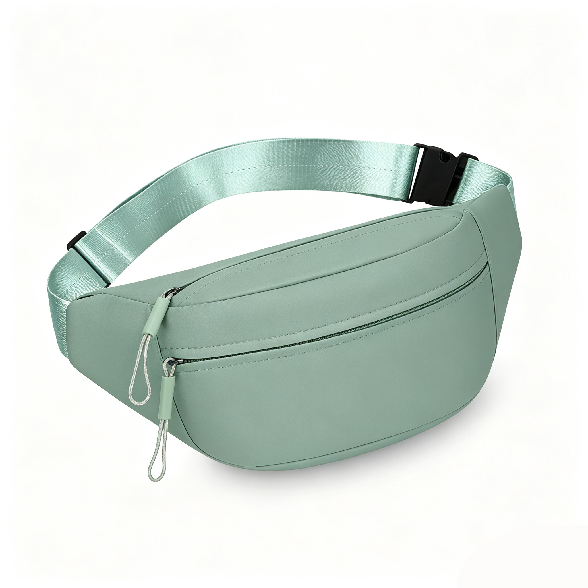 Waterproof Nylon Fanny Pack Unisex Adjustable Strap Waist