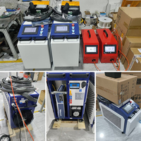 Machine de soudage laser à fibre portative 4-en-1 en gros, refroidie par eau, avec source Raycus BWT pour fabricants de métaux