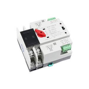 Thanh Ray Din Một Pha ATS Cho PV Và Biến Tần Công Tắc Chọn Chuyển Đổi Tự Động Công Suất Kép Không Bị Gián Đoạn 2P 63A 100A 125A - Product Image 6