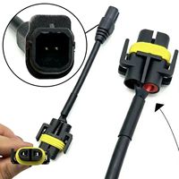 Nouvel adaptateur de prise de câblage pour phare de voiture H11, connecteurs pour feux de brouillard LED L1B, étanche IP68, ajustement universel