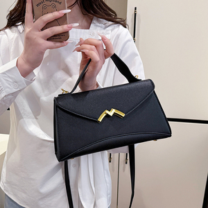 Bolso informal con cremallera hecho de cuero artificial, duradero y portátil. Maletín de Hombro. 2009 - Product Image 3
