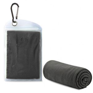Serviette rafraîchissante pour le cou et serviette froide pour le visage 32"X 12" légère, douce et respirante pour le yoga, le sport, la course à pied et le camping - Product Image 4
