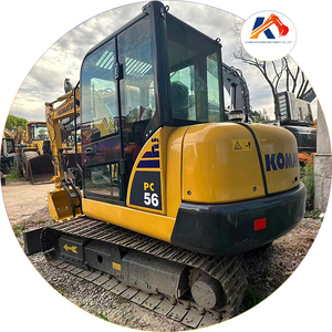 Excavadora de cadenas Komatsu PC56 de 5.5 toneladas, usada, miniexcavadora de 5.5t, usada en Japón, Komatsu PC56, PC55, PC60, PC70 - Product Image 1