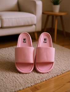 H011 Pantofole Rosa in EVA con Suola Morbida da Donna, Aperte in Punta, per Tutte le Stagioni, Taglie 36-41 - Product Image 2