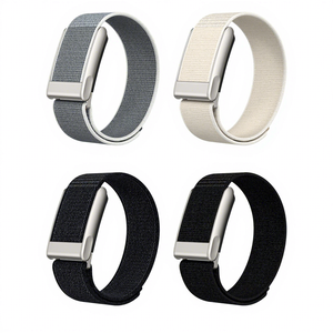 Correa de nailon personalizada con velcro, color negro grisáceo, con logotipo <span class=keywords><strong>para</strong></span> Whoop 5.0 mg - Product Image 2