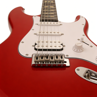 Wholesale Factory Price OEM Electric Guitar with 6 Strings Paulownia Wood Top & Rosewood Fingerboard SSH Pickups