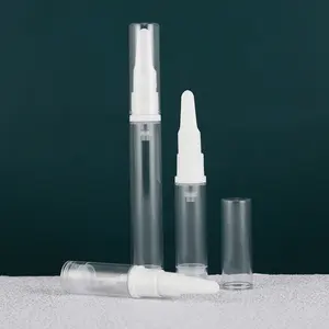 Goede Kwaliteit Essence Lotion Pomp Fles 5Ml 10Ml 15Ml Sub Pack Plastic Oogverzorgingscrème Luchtloze Fles