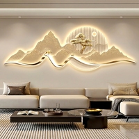 Applique murale créative sans cadre, lumineuse, en cristal, ton crème, style luxe discret, pour décoration de salon et fond de canapé